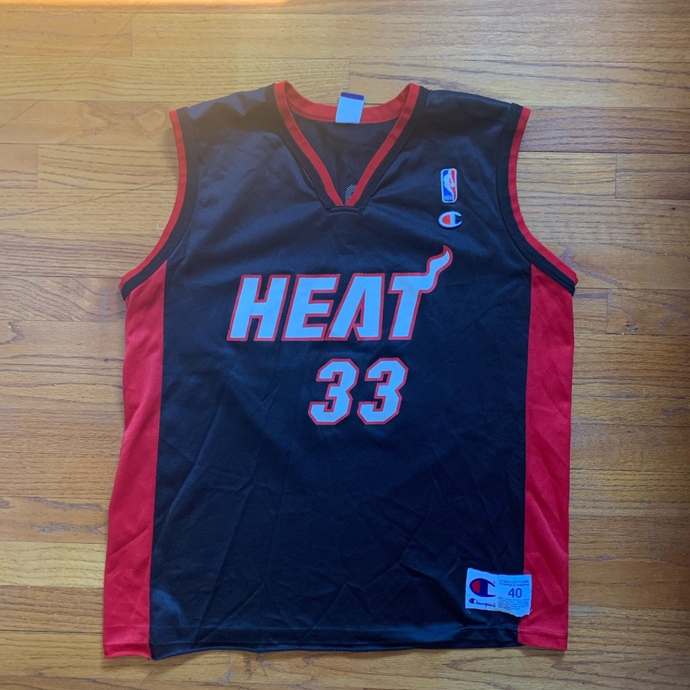 Vintage Alonzo Mourning Champion Jersey
